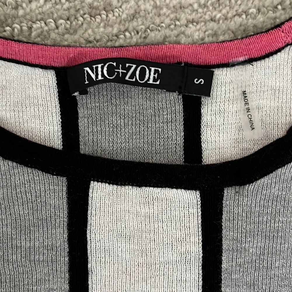 Cotton and modal blend Nic + Zoe sweater - Picture 2 of 4